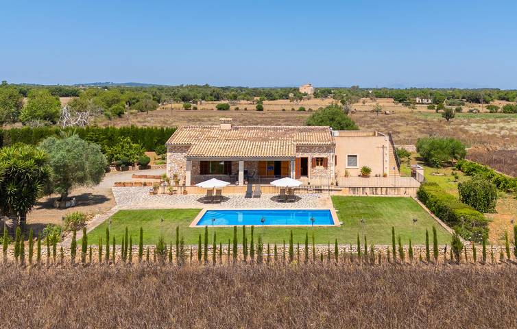 Finca mit Pool für 6 Personen, mit Pool und Terrasse in Felanitx