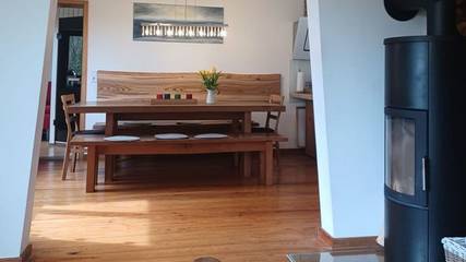 Ferienhaus für 4 Personen, mit Sauna und Garten sowie Ausblick in Steinberg