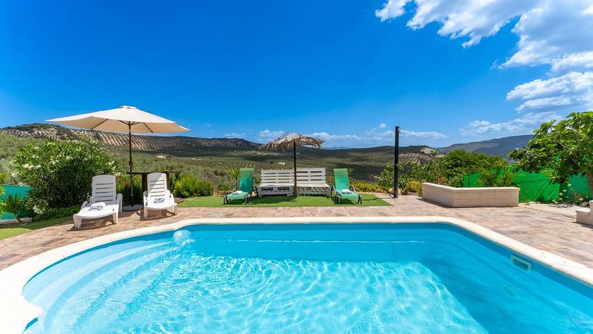 Casa de vacaciones para 8 personas, con Balcón/Terraza en Iznájar