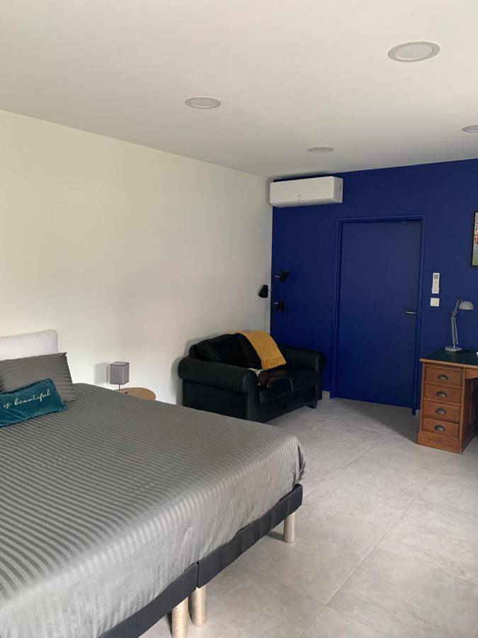 Double Room with Terrace in Priay, Ain
