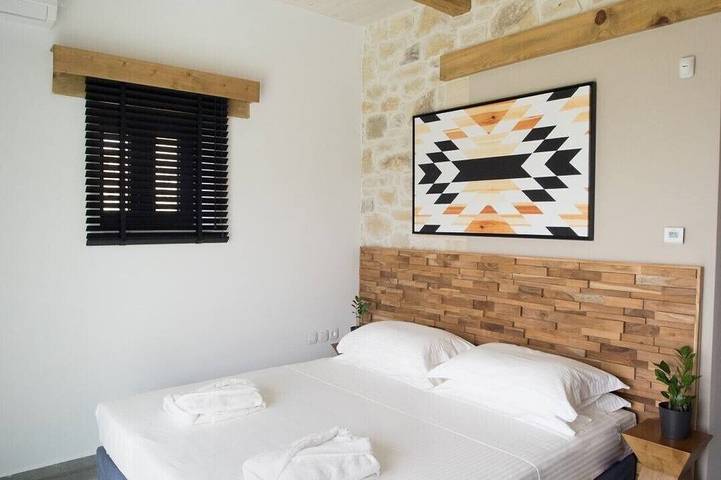 Location de vacances pour 6 personnes, avec jacuzzi et balcon ainsi que sauna et jardin dans Falasarna - 4