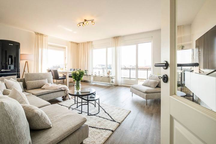 Ferienwohnung für 2 Personen, mit Balkon am Hafen Büsum