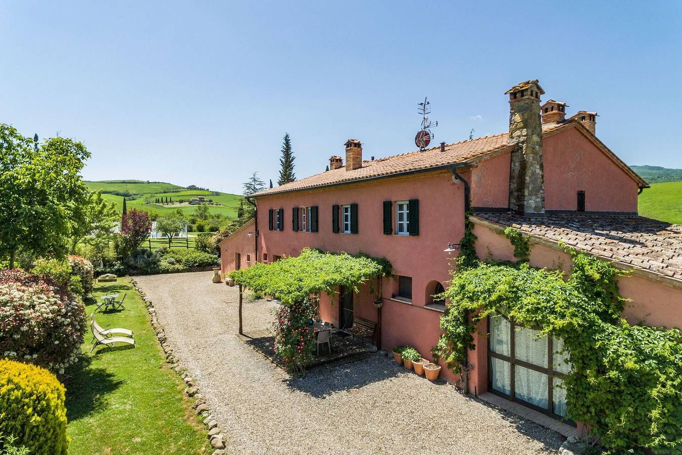 Villa Castiglione in Castiglione d'Orcia (comune), Val d’Orcia