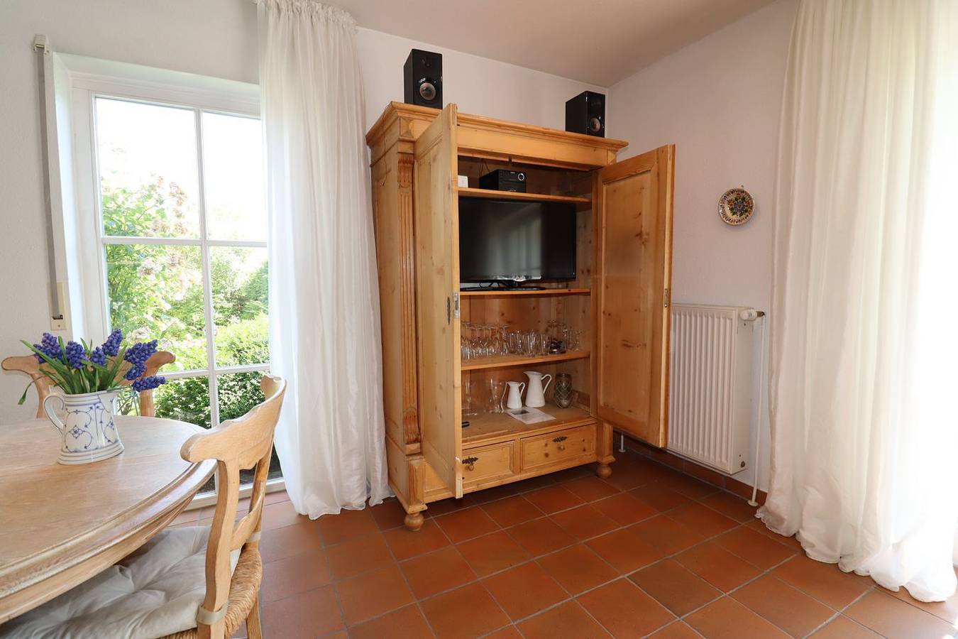 Ganze Wohnung, Fewo Sunddriewer - Südterrasse mit Boddenblick in Born a. Darß, Born am Darß