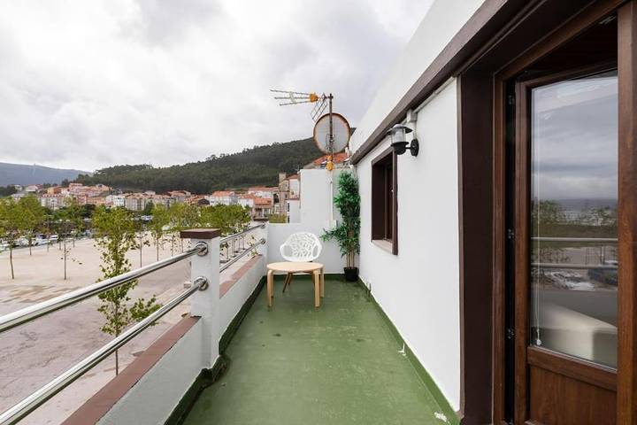 Apartamento para 7 personas, con Balcón además de Terraza y Vistas en Comarca de Noia