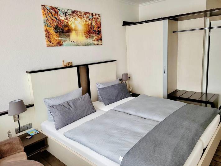 Doppelzimmer mit Balkon oder Terrasse in St. Peter-Bad, St. Peter-Ording