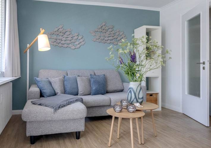 Ganze Wohnung, Haus Carmen Sylva am Strand, 2 Zimmerwhg. mit Meerblick in Westerland, Sylt (Gemeinde)