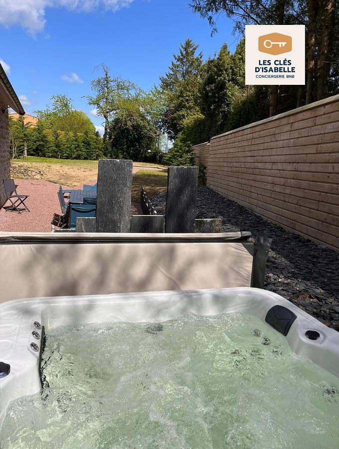Maison de vacances pour 8 personnes, avec jardin et jacuzzi