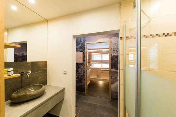 Pension für 2 Personen, mit Balkon und Garten sowie Sauna in Leogang