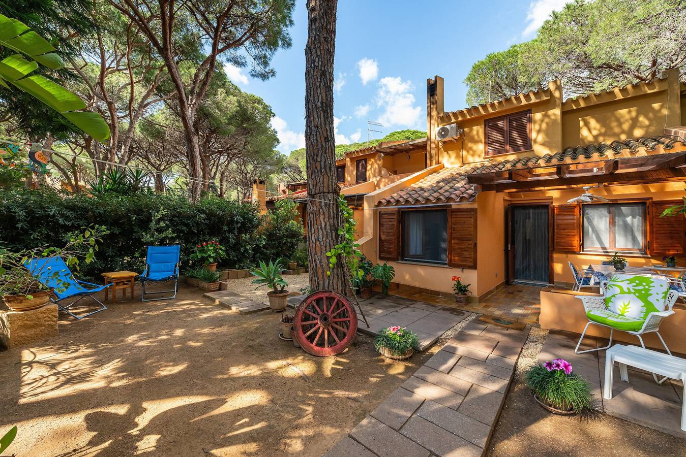 Casa Maria – Ferienhaus in Sardinien, 200 m vom Meer im Residence La Pineta in Santa Margherita di Pula, Pula und Umgebung