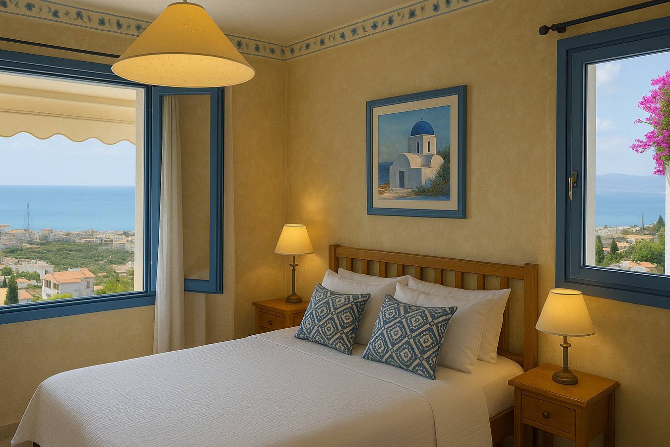 Villa voor 10 personen met uitzicht op zee in Koutouloufari, Iraklio-Heraklion en omgeving