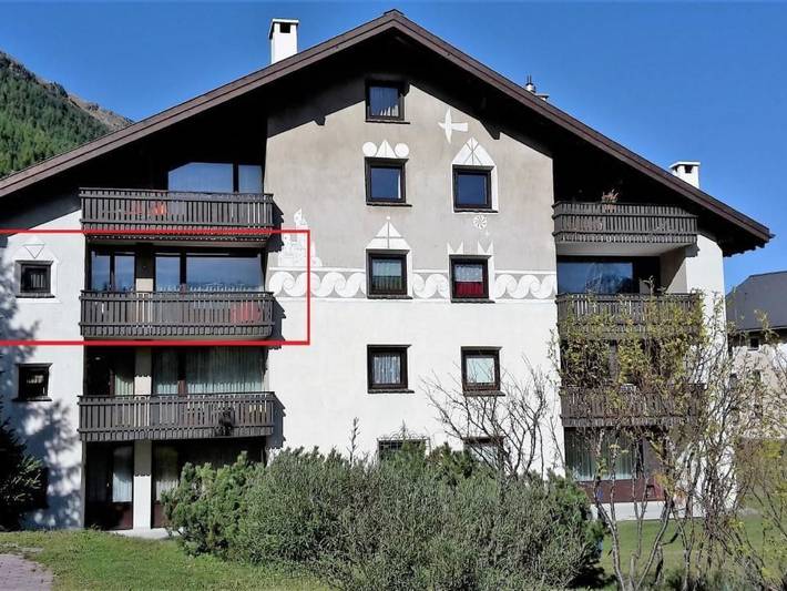 Ferienwohnung für 4 Personen, mit Garten in Bever - 2