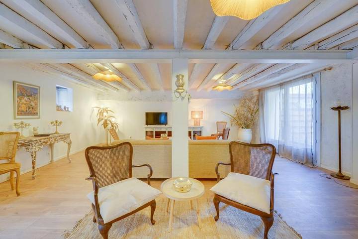 Location de vacances pour 4 personnes, avec vue et jardin à Tresses - 4