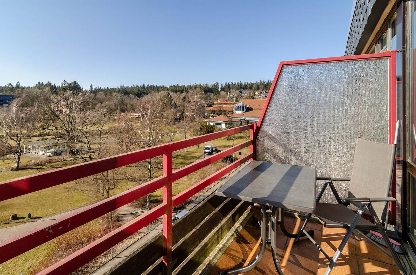 Ganze Wohnung, Ferienwohnung 'Kleine Auszeit' mit Seeblick, Balkon und Wi-Fi in Hahnenklee, Goslar
