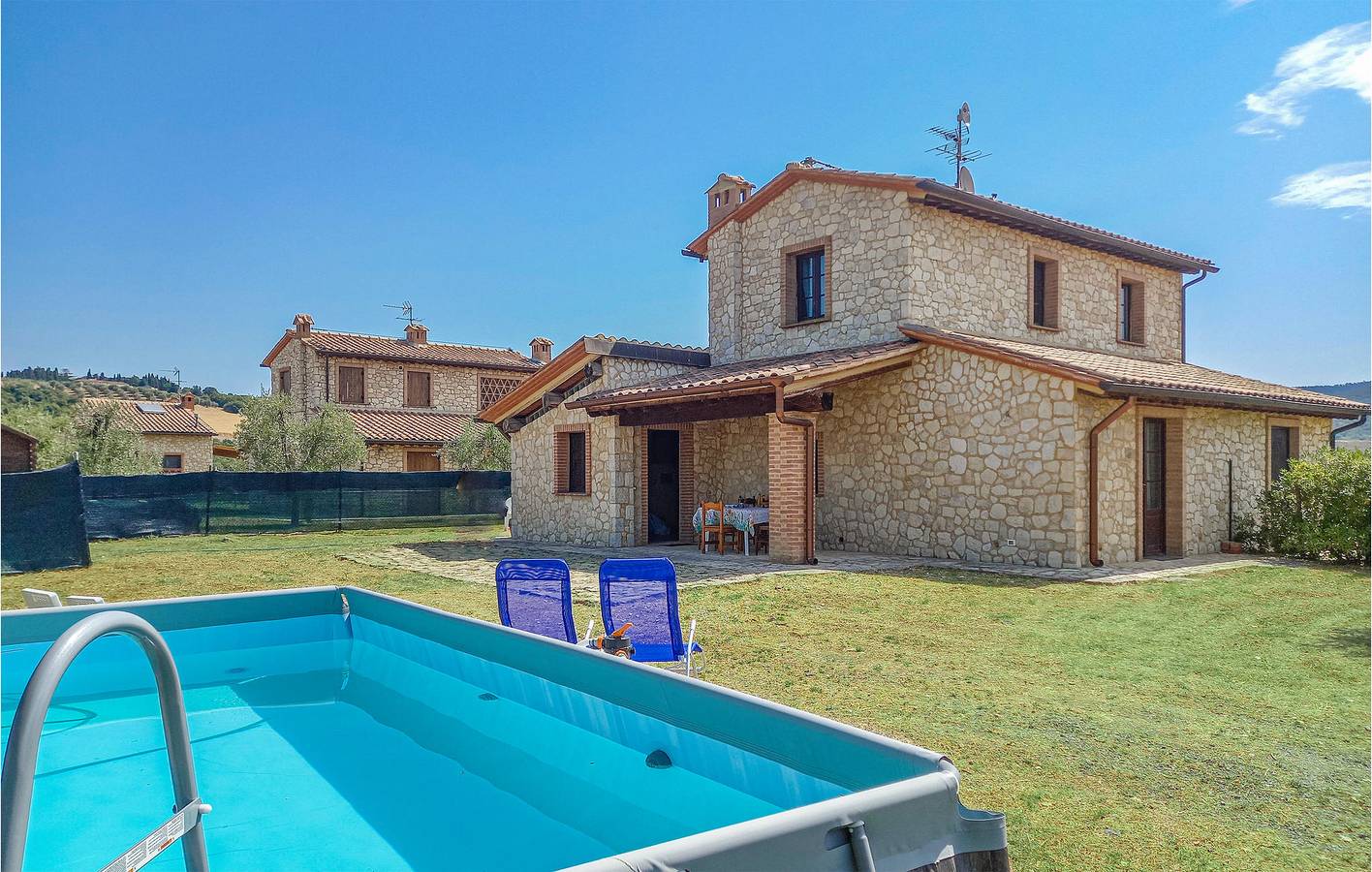 Apartment am Pool mit Parkplatz und Internet - 1 km zum Fluss in Volterra, Pisa Provinz