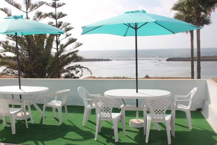 Villa pour 24 personnes, avec vue sur l’océan ainsi que vue et jardin, animaux acceptés au Maroc