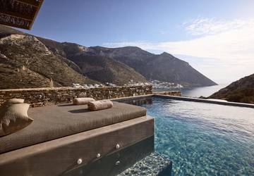 Location de vacances pour 2 personnes, avec vue et terrasse dans Sifnos