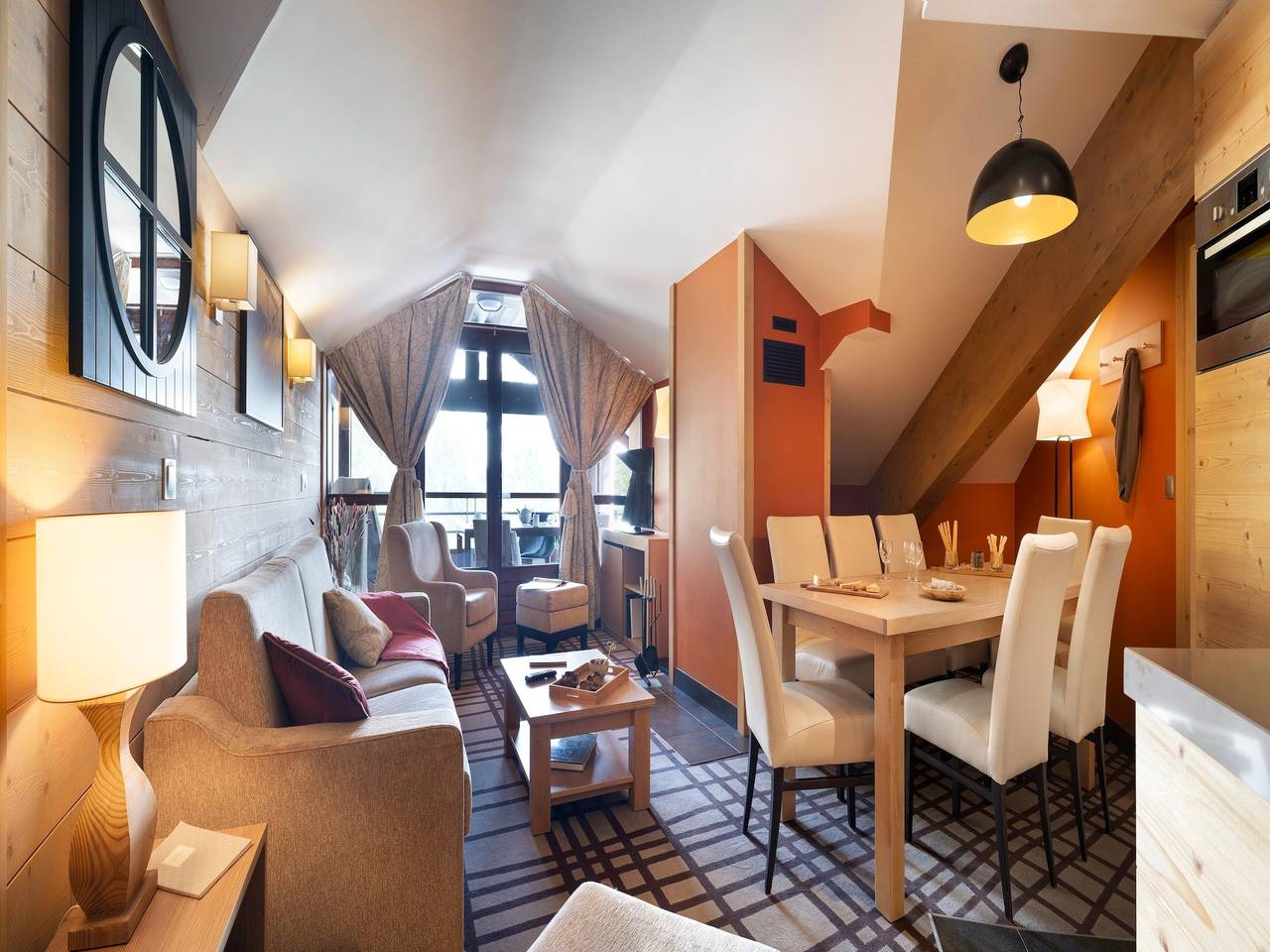 Ganze Wohnung, Bergurlaub mit Sauna in Flaine, Arâches-la-Frasse