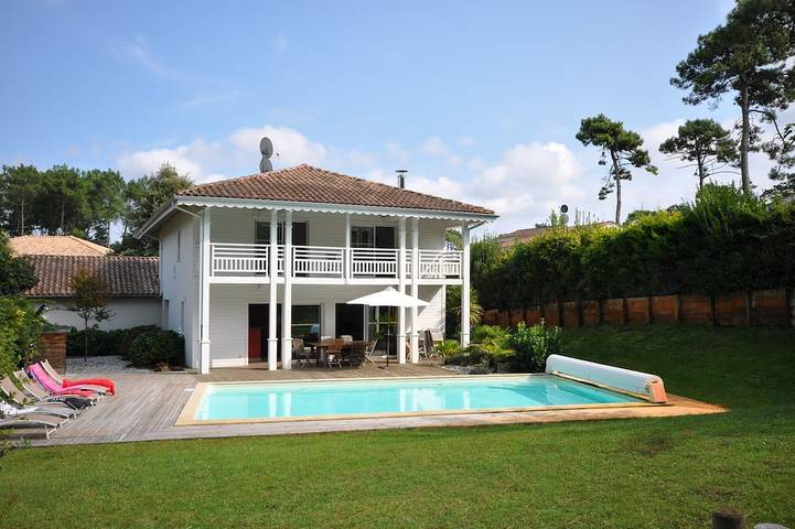 Ferienhaus für 10 Personen, mit Balkon und Garten, mit Haustier in Moliets-et-Maa