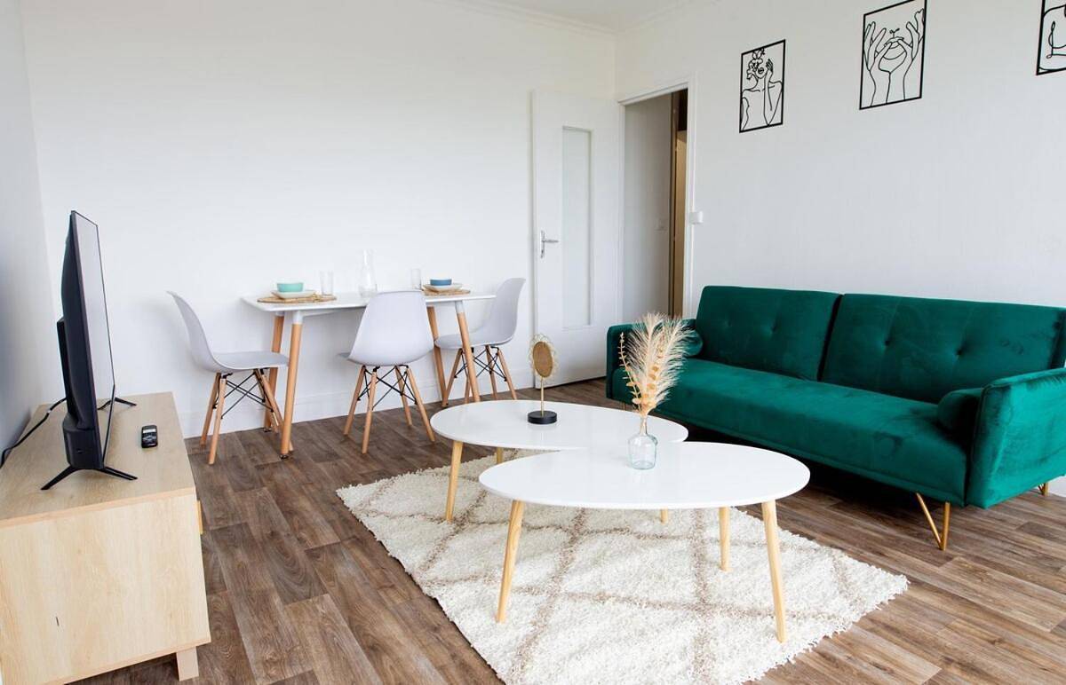 Appartement entier, L Échappée Bellini - Proche Paris - 15min Airport in Aulnay-sous-Bois, Seine-Saint-Denis