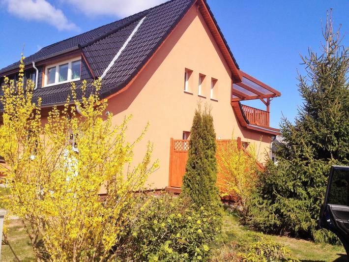 Ferienwohnung für 4 Personen, mit Garten und Terrasse, mit Haustier in Hanshagen