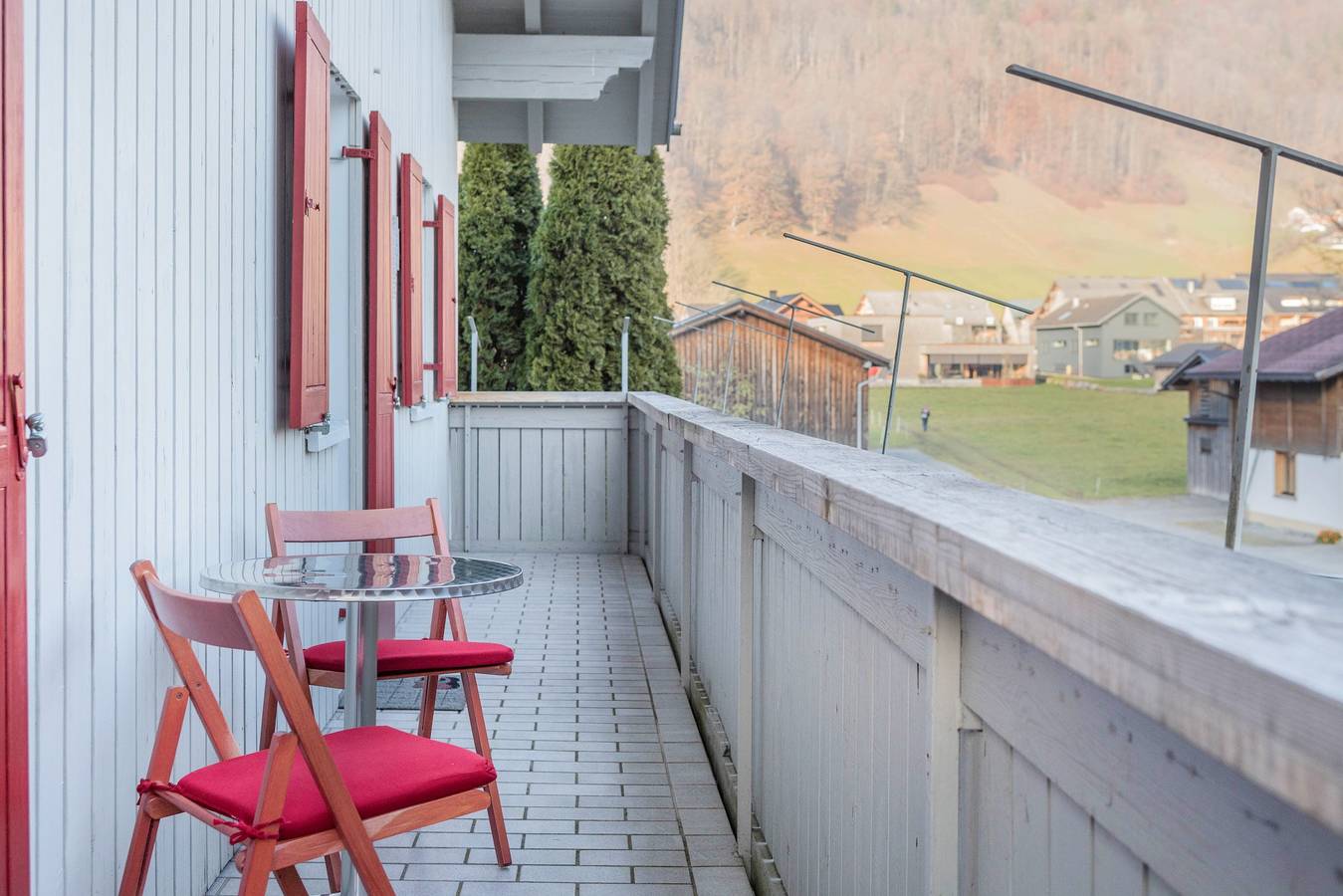 Apartamento entero, Apartamento "Wohnung Kanisfluhblick" con vistas a la montaña, balcón y Wi-Fi in Bizau, Bregenzerwald
