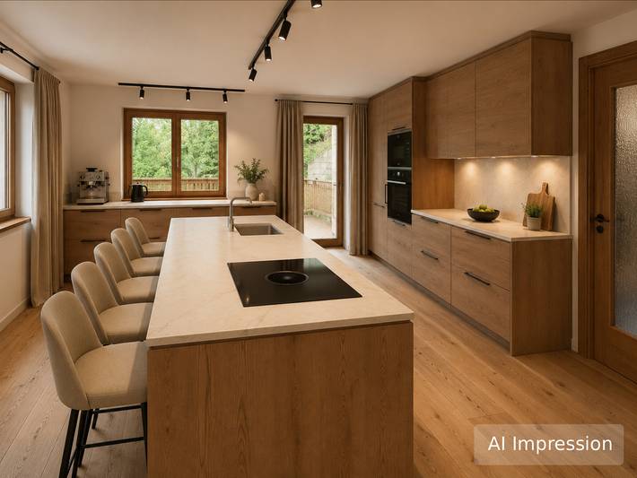Ferienhaus für 15 Personen, mit Terrasse und Ausblick in Kappl - 3