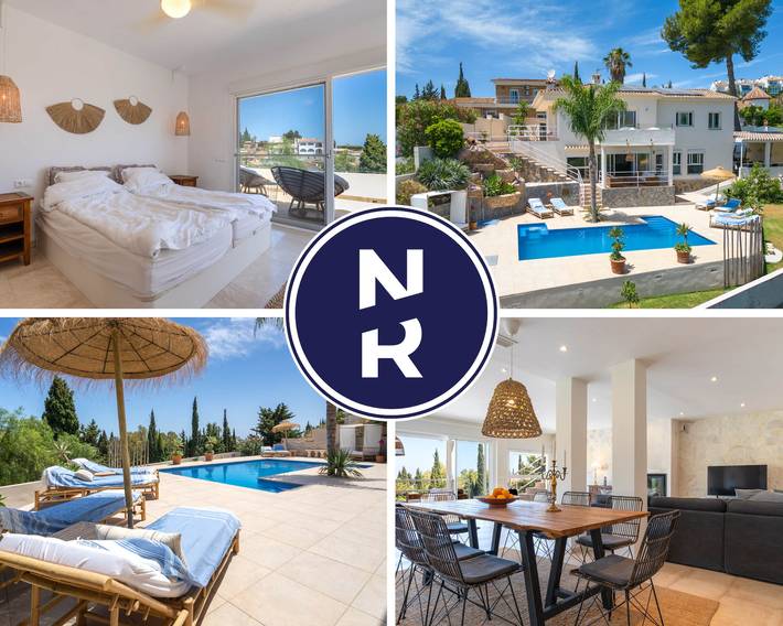 Villa voor 8 personen, met terras en tuin in Mijas Costa