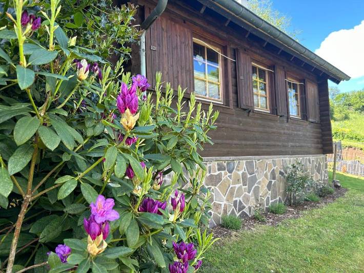 Ferienhaus für 4 Personen, mit Terrasse und Garten sowie Ausblick
