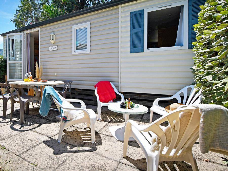 Camping Les Castors - Mobile home 4 persons - Argentella 31 m², air-conditioned, 2 bedrooms in Calvi, Calvi region