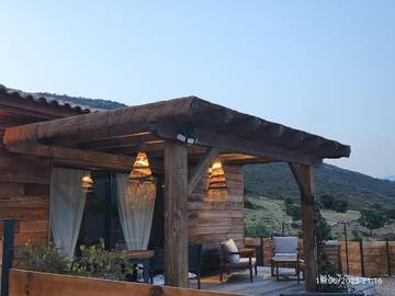 Gîte pour 4 personnes, avec vue et jardin à Vico