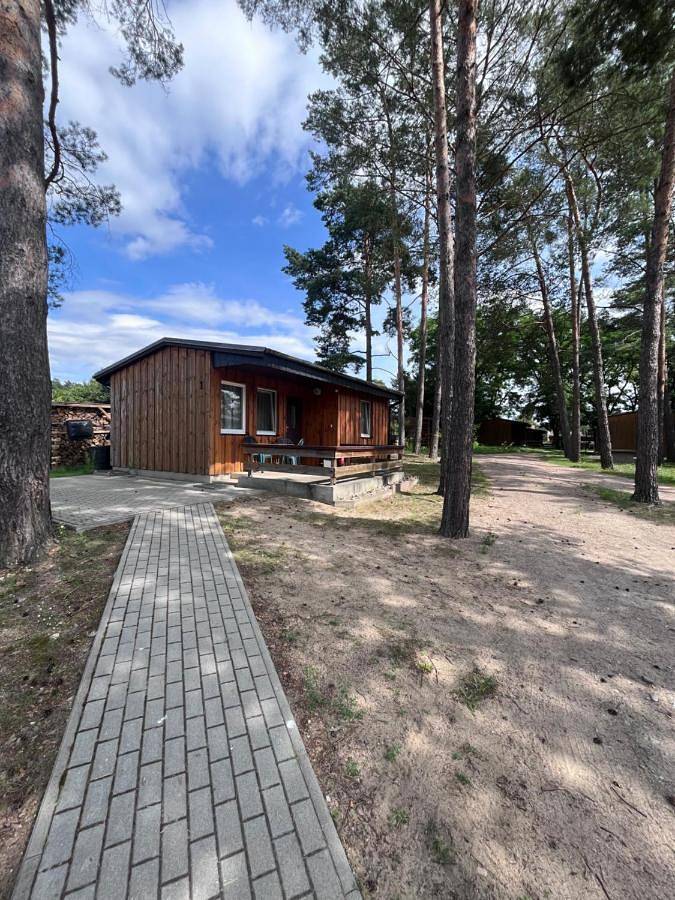 Ferienhaus für 4 Personen, mit Terrasse und Garten sowie Ausblick in Chorin