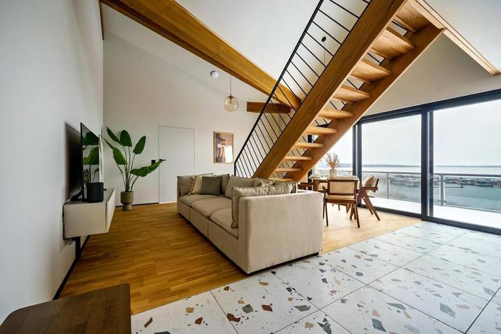 Ferienwohnung für 2 Personen, mit Balkon und Whirlpool sowie Sauna