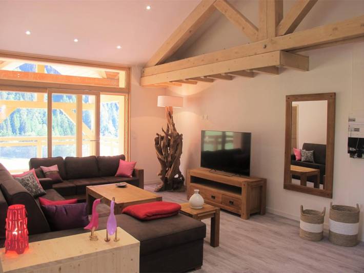 Chalet pour 14 personnes, avec sauna et balcon, animaux acceptés à Peisey-Nancroix - 2