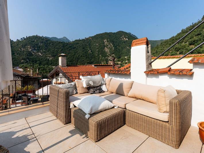 Appartement de vacances pour 6 personnes, avec Terrasse et Vue à Airole