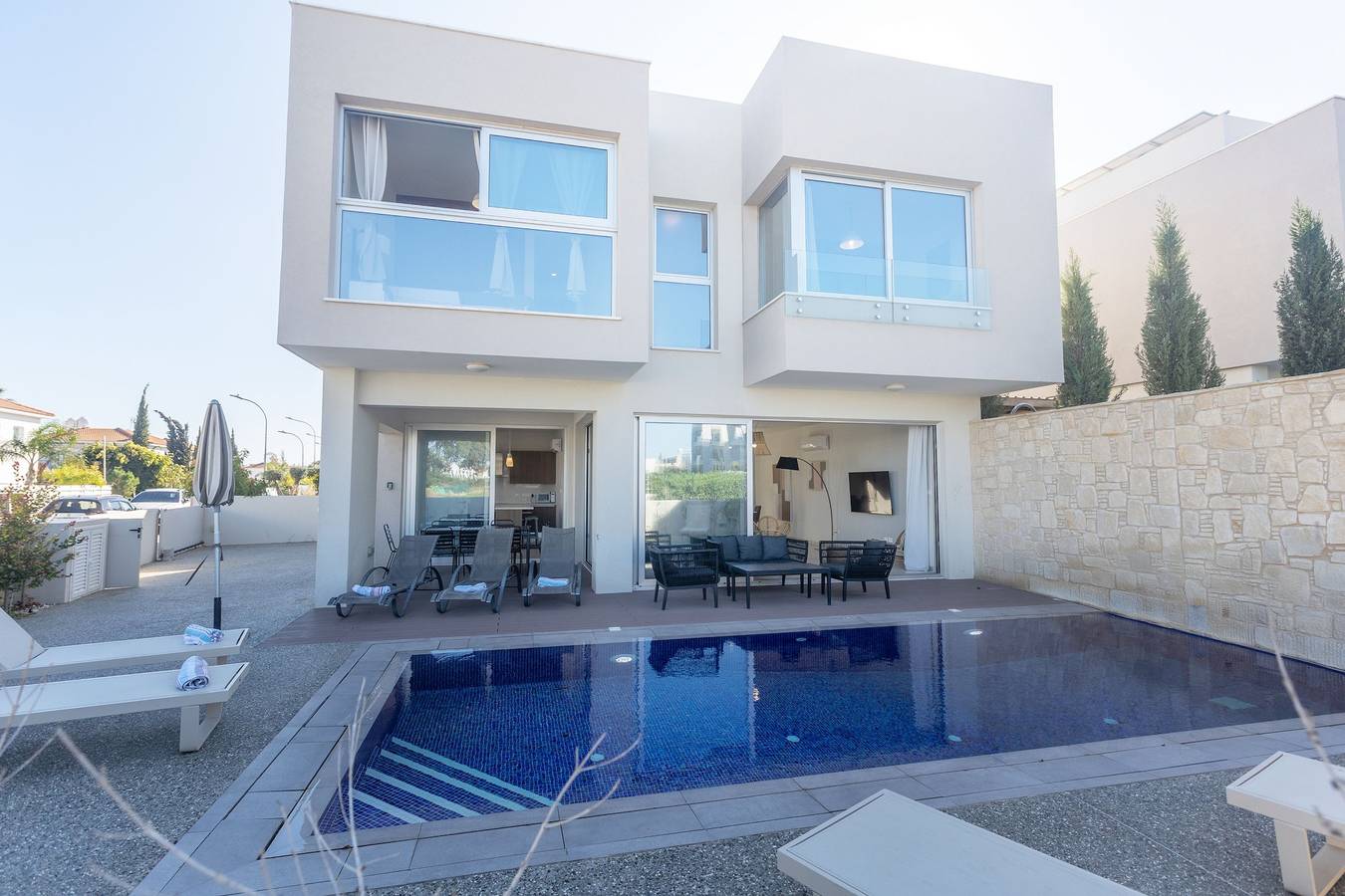 Cottage für 9 Personen mit Balkon in Kapari, Südzypern