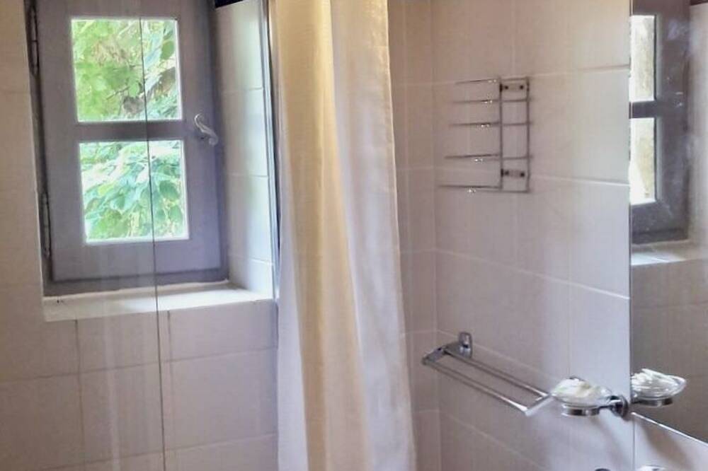Casa-Baño privado con ducha-Vista al patio in Beynac-et-Cazenac, Périgord Noir