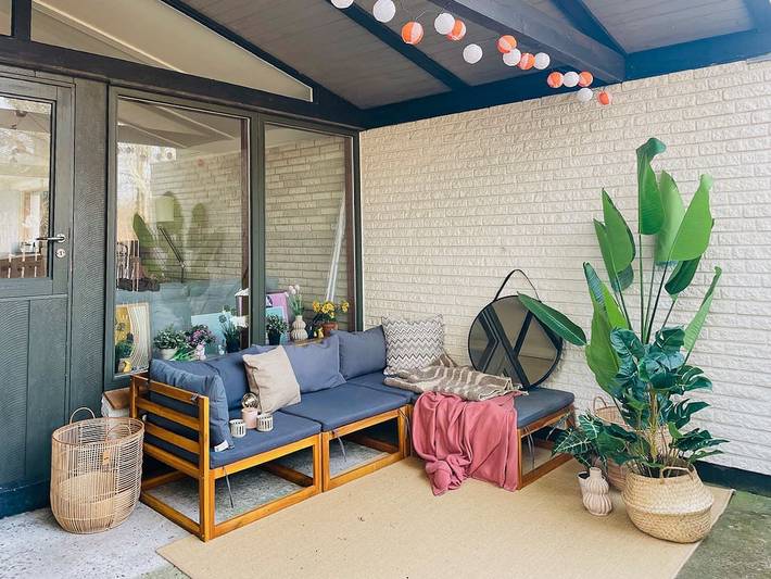 Ferienhaus für 6 Personen, mit Terrasse, mit Haustier auf Seeland
