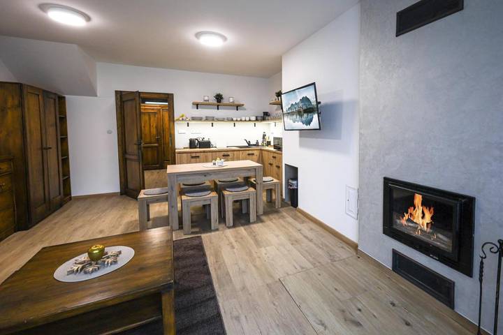Apartament wakacyjny dla 6 osób, z widok i balkon w Tatrzańska Łomnica