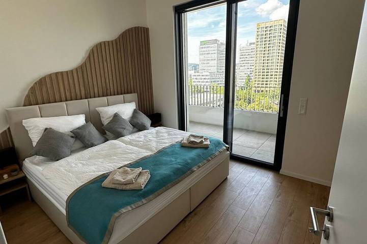 Holiday rental for 5 people, with balcony in Bratislava