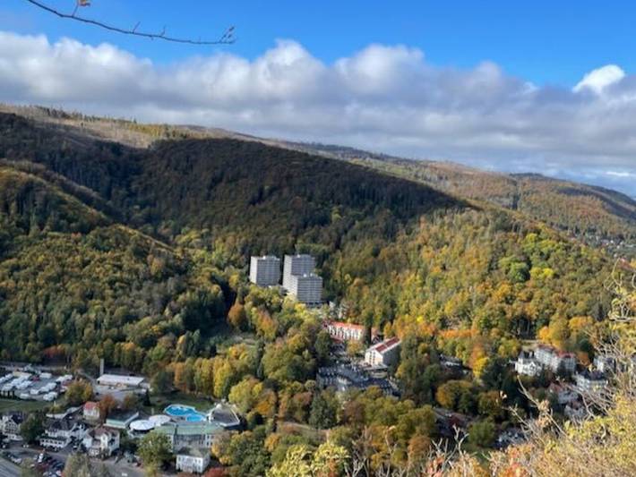 Ferienwohnung für 4 Personen, mit Balkon und Terrasse sowie Whirlpool und Pool in Bad Harzburg