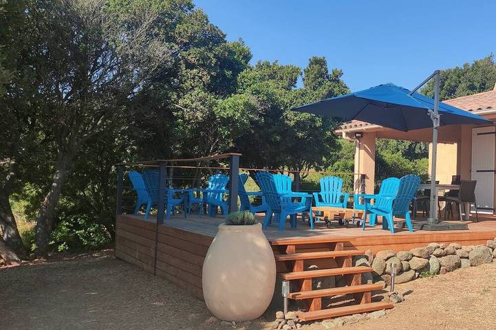 Maison de vacances pour 6 personnes, avec jardin et terrasse