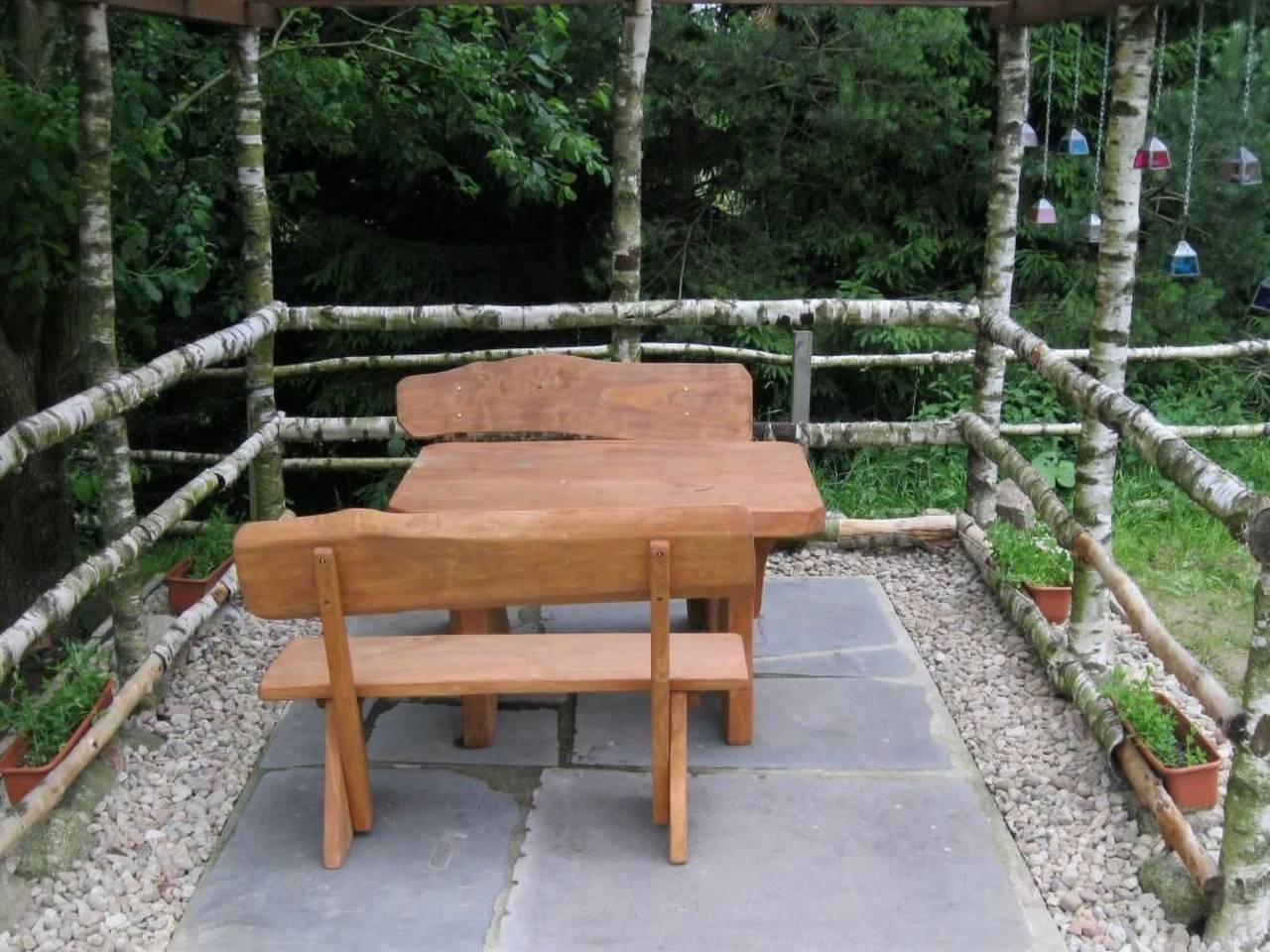 In Szopa mit Garten und Terrasse in Powiat kartuski
