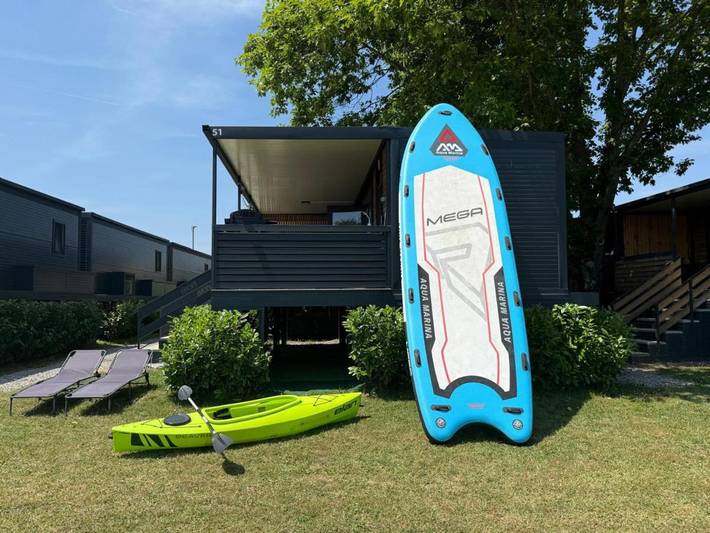 Camping für 4 Personen, mit Ausblick und Sauna sowie Garten in Slowenien - 2