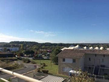 Gîte pour 4 personnes, avec vue et balcon dans Les Antilles de Jonzac