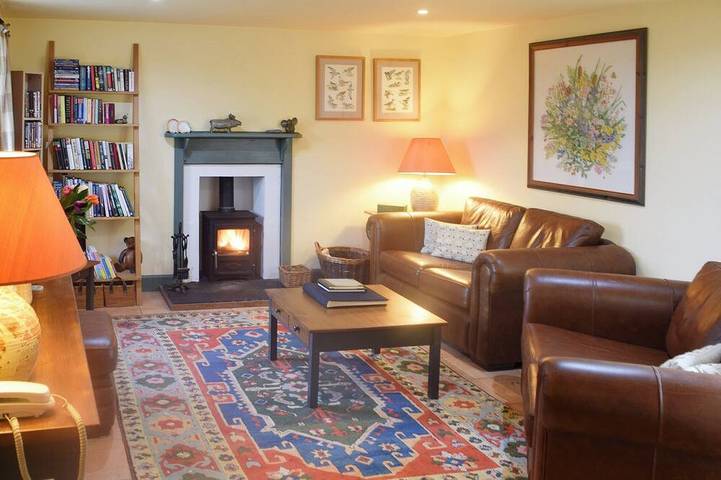 Log cabin for 4 people, with garden on the Isle of Mull