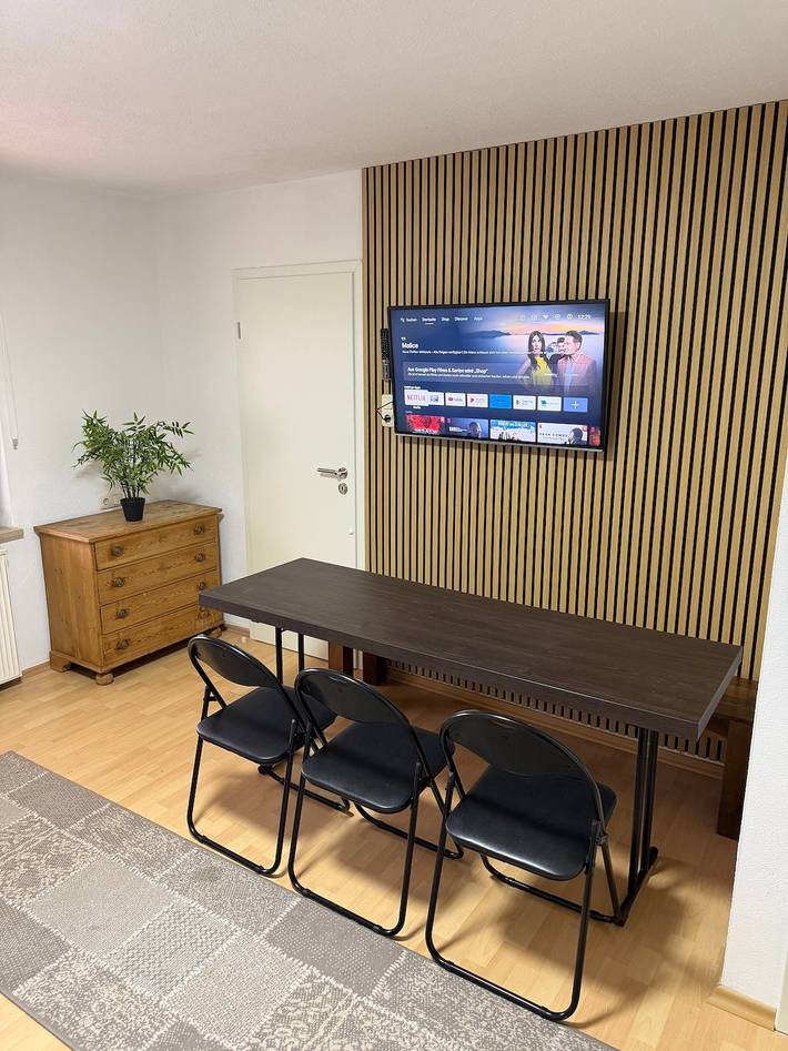 Ferienwohnung für 7 Personen, mit Terrasse und Garten
