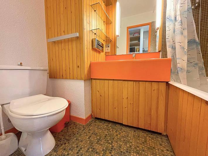 Studio voor 2 personen, met balkon in Les Menuires