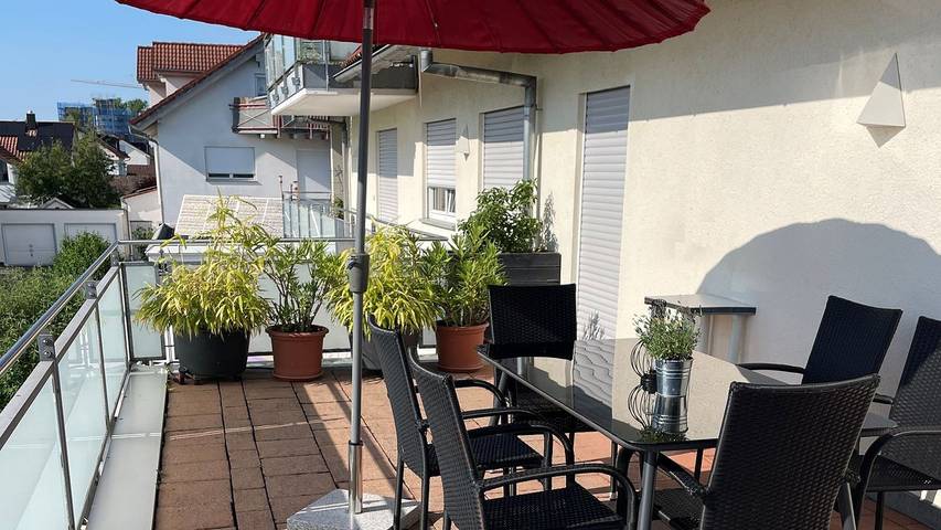 Ferienwohnung für 4 Personen, mit Balkon in Eriskirch