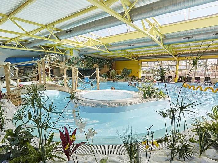 Camping Le Bel Air  - Mobilheim 4 personen - Duo Premium Jacuzzi-Serie in Château-d'Olonne, Les Sables-d'Olonne
